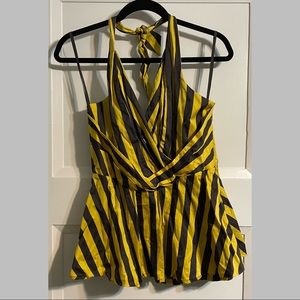 Odille Striped Halter Top